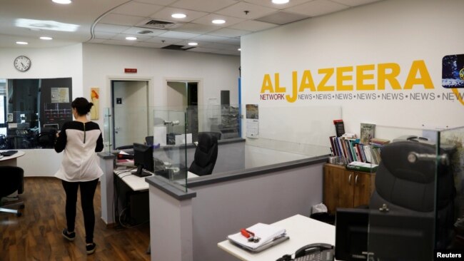 资料照:中东的半岛电视台(Al Jazeera)