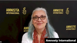 Idil Eser, the director of Amnesty International's Turkey office, in seen in this Amnesty International photo.