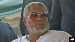 Tsohon shugaban Kasar Ghana Jerry John Rawlings.