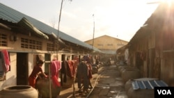 Many garment workers rent these rooms located near Veng Sreng road on July 24, 2015. (Sou Pisen/VOA Khmer)