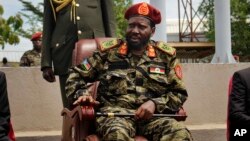 Presiden Sudan Selatan Salva Kiir dalam sebuah acara di Juba (foto: dok).