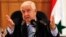 Syria's Foreign Minister Walid al-Muallem speaks during a news conference in Damascus, Syria, Aug. 27, 2013.