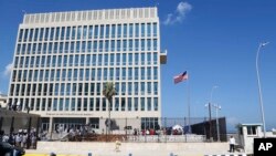 駐哈瓦拿美國大使館資料照。