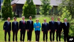 Obama US Germany G-7