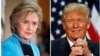 Khảo sát: Bà Clinton, ông Trump gần ngang ngửa về tỉ lệ ủng hộ