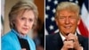 Clinton y Trump llegan casi empatados al primer debate