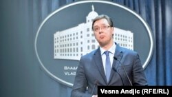 Premijer Srbije Aleksandar Vučić
