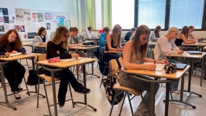 Finnish Students Go Back to School with Books, Not Screens