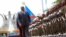 Le président Felix Tshisekedi à la cérémonie de voeux de nouvel an au Palsi de la Nation, Kinshasa, RDC, le 30 janvier 2020. (Twitter / RDC Présidence)