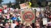 Counterprotesters Turn Out Against Far-right California Rally