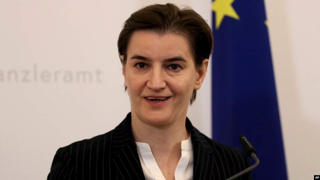 Premijerka Srbije Ana Brnabić, Foto: (AP Photo/Ronald Zak)