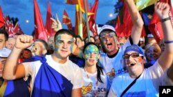 Протестен митинг на СДСМ пред Владата