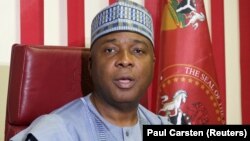 Bukola Saraki A Wata Tattaunawa Da VOA Hausa