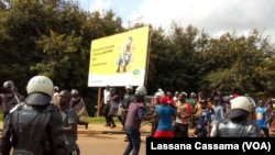 Manifestação em Bissau