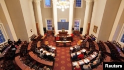 Kuzey Carolina eyaletindeki Seçiciler Kurulu oylaması, eyaletin başkenti olan Raleigh'deki Eyalet Meclisi'nde yapılacak.