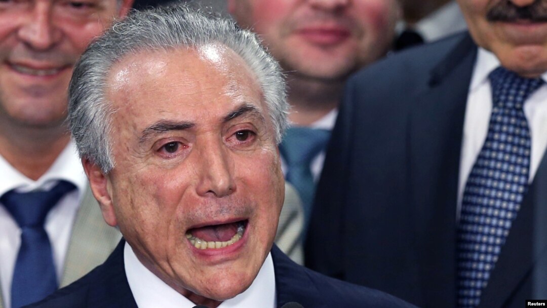 Michel Temer, Presidente interino do Brasil