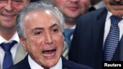 Michel Temer, Presidente interino do Brasil