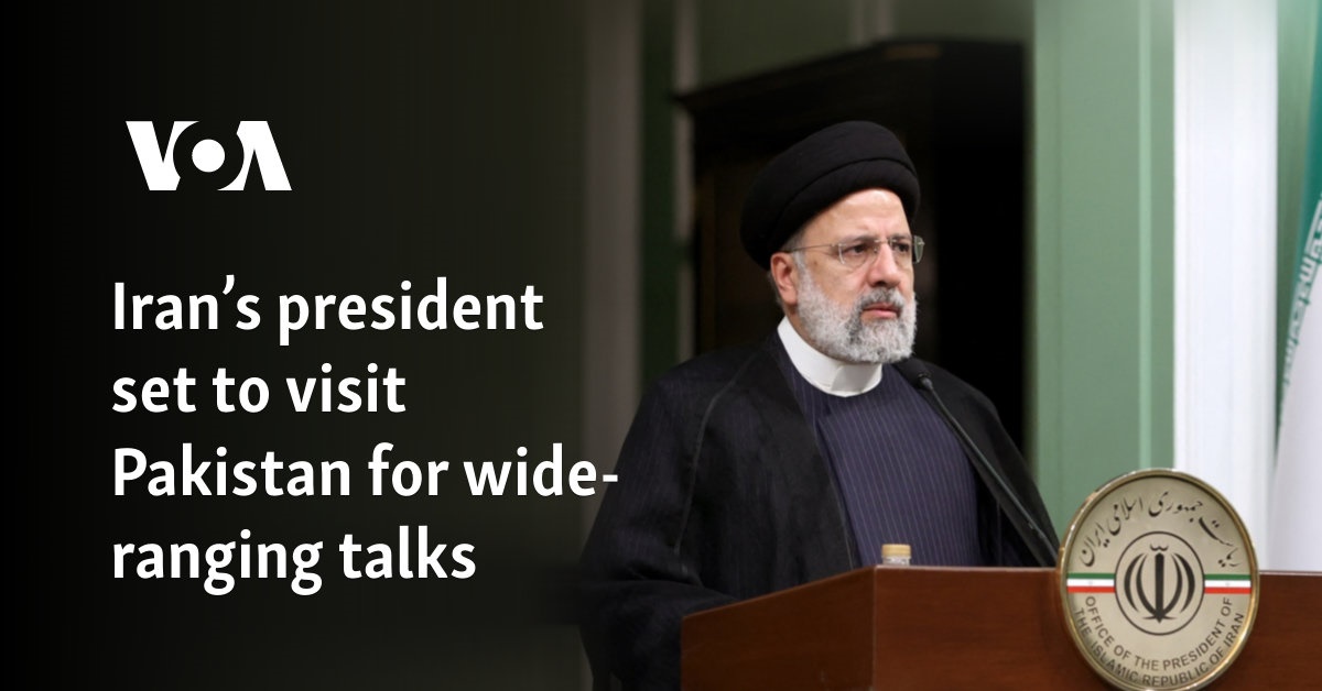 Iran’s president set to visit Pakistan for wide-ranging talks 