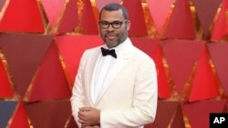 FILE - Jordan Peele arrives in Los Angeles, March 4, 2018. 