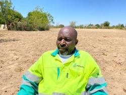 George Nyamakawa is one of the farmers in Zimbabwe being trained in a United Nations-backed program called “Pfumvudza,” October 23, 2020. (Columbus Mavhunga/VOA)