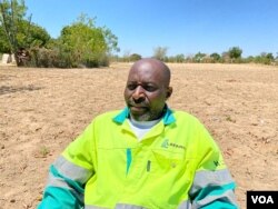 George Nyamakawa is one of the farmers in Zimbabwe being trained in a United Nations-backed program called “Pfumvudza,” October 23, 2020. (Columbus Mavhunga/VOA)