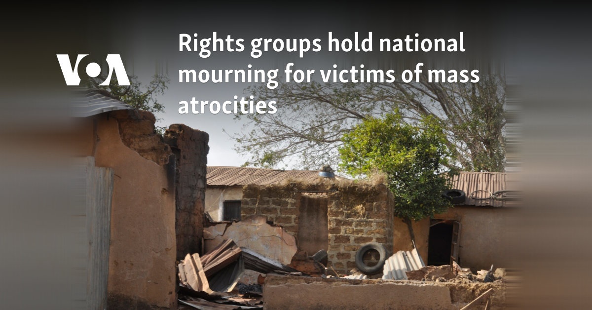 Rights groups hold national mourning for victims of mass atrocities - Vimarsana News
