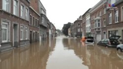 Բելգիայի Պուրգատուր քաղաքը, որը գտնվում է Գերմանիայի սահմանի մոտ, ջրով է ողողված մի քանի օր տևած հորդառատ անձրևների պատճառով