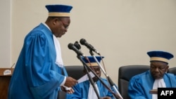 Bazuzi ya Cour constitutionnelle na Kinshasa, 19 juanvier 2019.