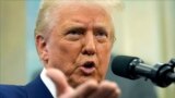 Tổng thống Hoa Kỳ Donald Trump tại Nhà Trắng ở Washington, 12/2. (Photo/Alex Brandon).