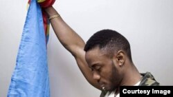 Bob Elvis Masudi, rappeur congolais opposé au président Joseph Kabila, est porté disparu en République démocratique du Congo, trois jours avant la présentation de son nouvel album "Anti-médiocrité", ici sur une photo publiée le 1er août 2018. (Facebook/Co