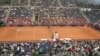 Cancha central del estadio Am Tothenbaum, en Hamburgo. 