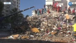 İzmir Depreminde Kurtarma Çalışmaları Sürüyor