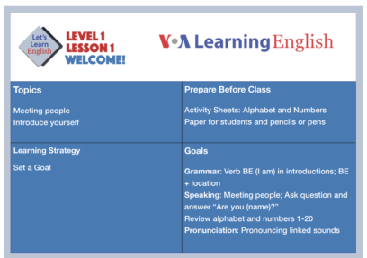 Lesson 1 Welcome - Hướng Dẫn Học Tiếng Anh Dễ Hiểu và Hiệu Quả