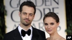 Benjamin Millepied and Natalie Portman 