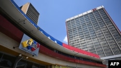 ARCHIVO: Sede del Consejo Nacional Electoral de Venezuela en Caracas, el 5 de marzo de 2024.