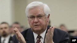 US Rep. Hal Rogers, R-Kentucky, testifies in front of a Senate panel in Frankfort, Kentucky (File Photo - February 3, 2011)