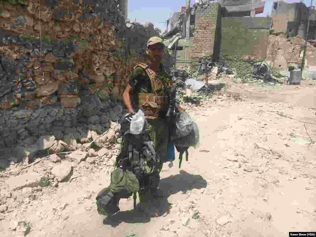 IŞİD militanlarının kullandığı eşyalar