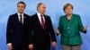 Путин, Меркель и Макрон обсудили ситуацию в Украине