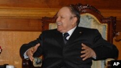 Le président algérien Abdelaziz Bouteflika