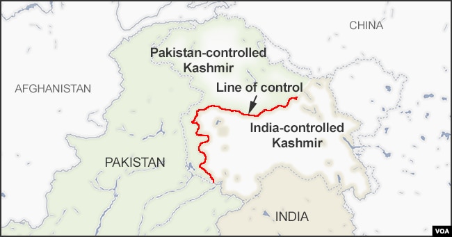 Line of control, Kashmir
