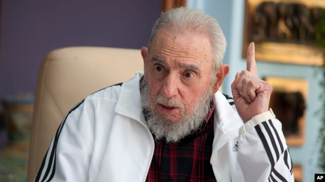 Fidel Castro dice que EE.UU. le debe a Cuba millones de dólares.