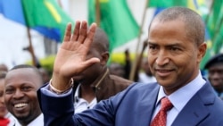 Moïse Katumbi au micro de Narval Mabila