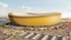 A computer generated image of Lusail Stadium that will host the 2022 FIFA World Cup final, with seating capacity of 80,000, in Lusail City, north of central Doha, Qatar. Qatar Supreme Committee for Delivery and Legacy/Handout via 