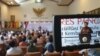 Wakil Presiden Jusuf Kalla meminta Pancasila dipraktikkan bukan sekedar didiskusikan. (Foto:VOA/Nurhadi)
