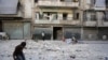 Pasukan Suriah Hantam Aleppo dan Damaskus
