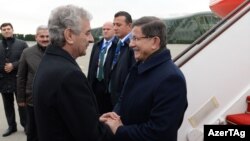 Əhməd Davudoğlu və Əli Əhmədov 
