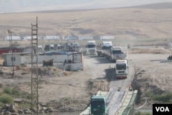 Perbatasan antara Irak dan Suriah. (Foto: VOA)