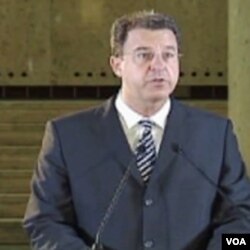 Serge Brammertz na današnjoj konferenciji za novinare