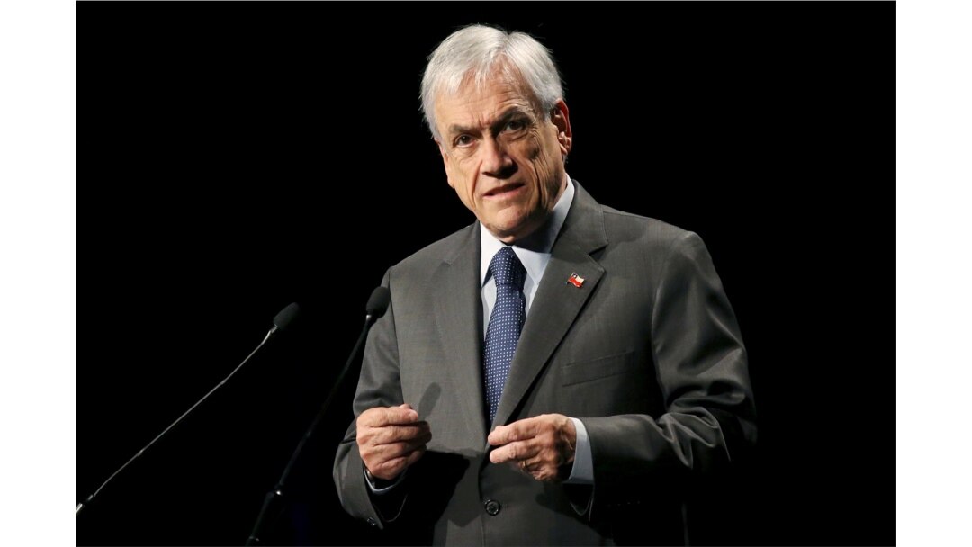 Presiden Sebastian Pinera di Santiago, Chili, 29 Januari 2020. (REUTERS/Edgard)