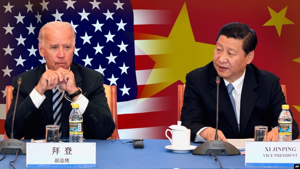 Tổng thống Hoa Kỳ Joe Biden và Chủ tịch Trung Quốc Tập Cận Bình.
